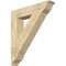 Ekena Millwork Traditional Traditional Rough Sawn Bracket, Douglas Fir, 6"W x 32"D x 36"H BKT06X32X36TRA01RDF - alternate 1